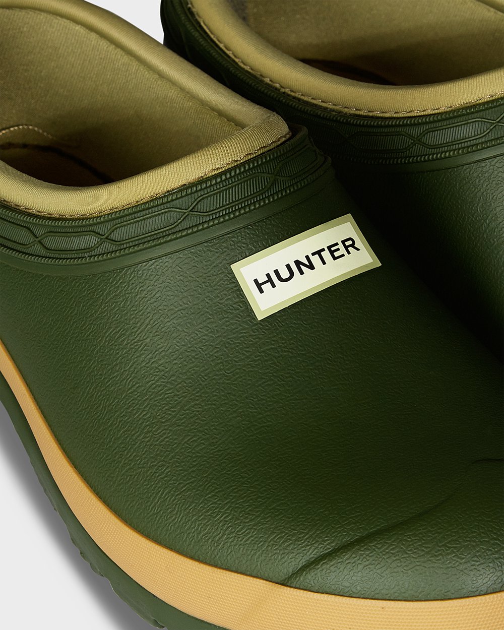 Hunter Mujer Gardener - Zuecos Verde - 365-OSLCJZ